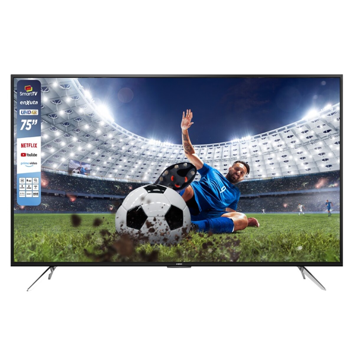 Smart Tv Led Enxuta LEDENX1275SDF4KW 75 4K - 001 
