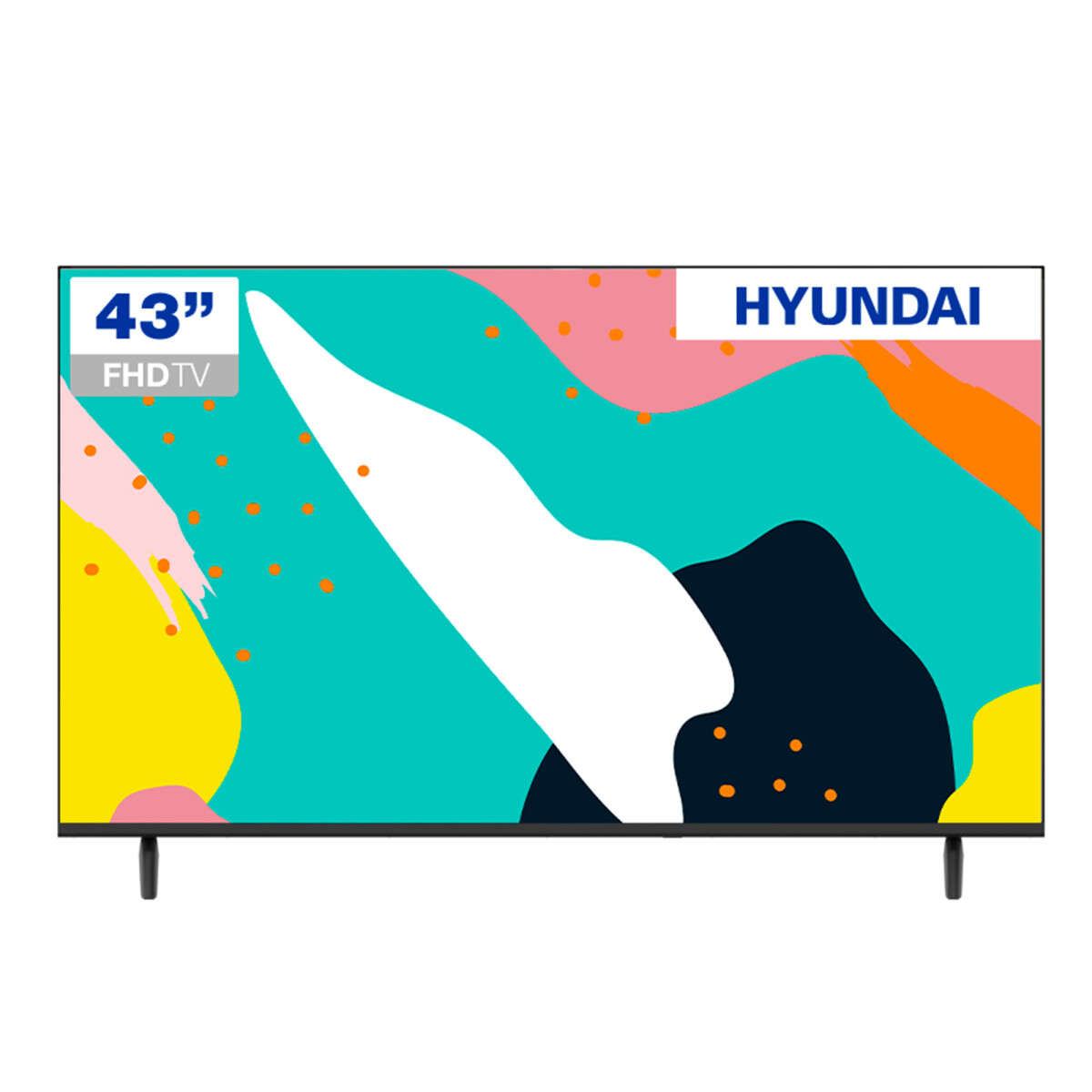 Smart Tv Hyundai 43" Frameless Fhd Android 12 