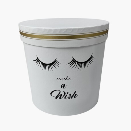 Caja Mediana - Cilíndrica Blanca Caja Mediana - Cilíndrica Blanca