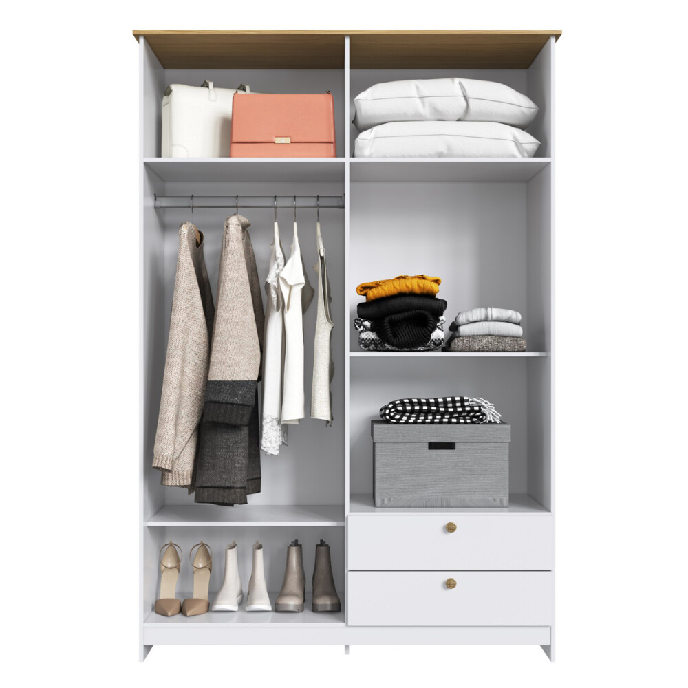 ROPERO 4 PUERTAS 2 CAJONES GUARDARROPA ARMARIO PLACARD CLOSET - LÍNEA AMERICANA ROPERO 4 PUERTAS 2 CAJONES GUARDARROPA ARMARIO PLACARD CLOSET - LÍNEA AMERICANA