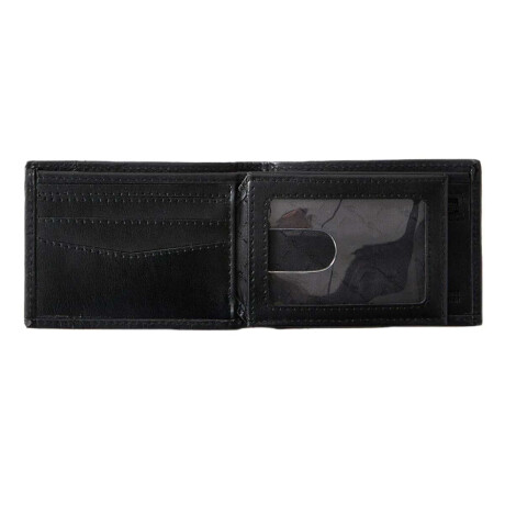 Billetera Rip Curl Stacked Rfid Slim Negro