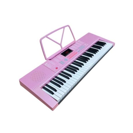 TECLADO ÓRGANO MUSICAL 61 TECLAS CON MICRÓFONO Y ATRIL DE PARTITURAS TECLADO ÓRGANO MUSICAL 61 TECLAS CON MICRÓFONO Y ATRIL DE PARTITURAS