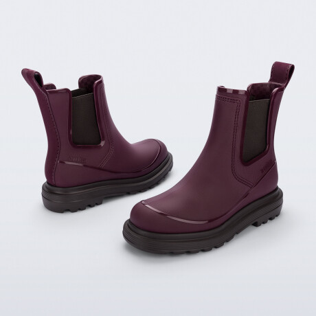 Botas Melissa de Dama - NOIR BOOT - 37990BV648 MARRON/GRANATE