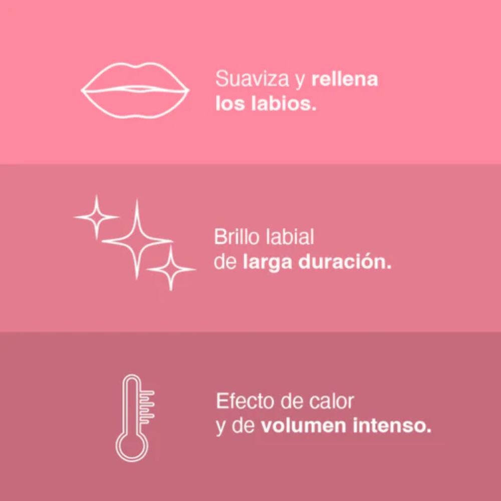 Lifter Gloss Lip Gloss con Ácido Hialurónico Tono Pink Sting