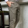 Pantalón de gabardina sport Gris Medio