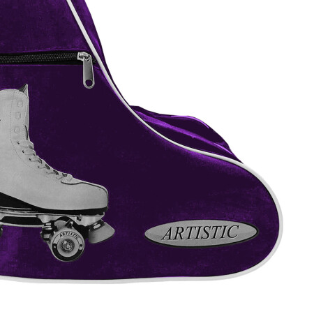 Patineras Bolso Alforja Excelente Calidad P/ Patin Violeta