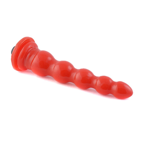 Dilatador Anal Inexpulsable XL Con Micro Vibro Rojo