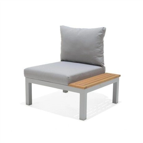 Sillón De Jardín Con Mesa RUSTICO Kingsbury Hydra 1 Cuerpo - Gris Sillón De Jardín Con Mesa RUSTICO Kingsbury Hydra 1 Cuerpo - Gris
