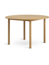 Mesa de comedor ALSTED Ø120 color roble Mesa de comedor ALSTED Ø120 color roble