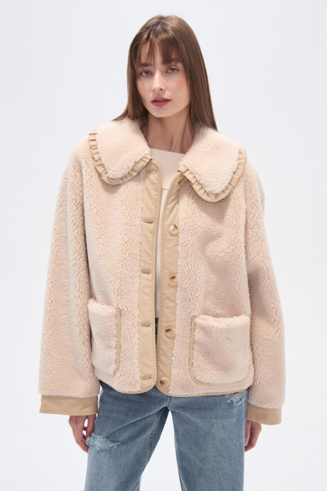 Chaqueta Aloni Crudo / Natural