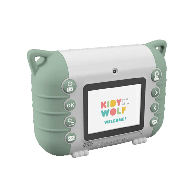 Cámara de Fotos con impresión térmica Kidyprint Kidywolf Verde