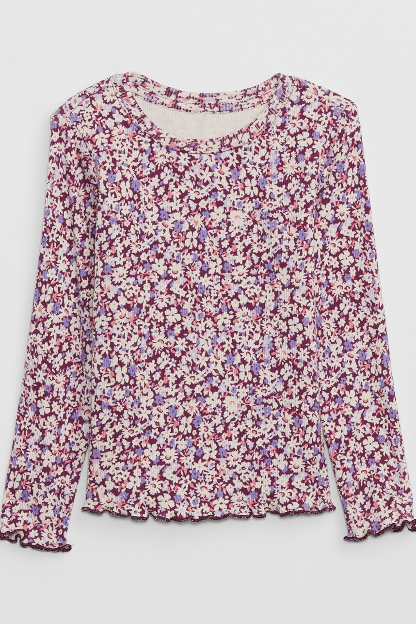 Remera Gráfico Manga Larga Toddler Niña Pink Ditsy Floral