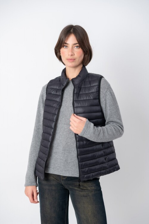 Chaleco nylon Negro