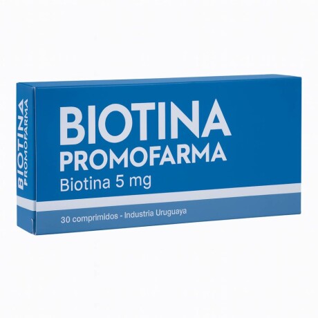 Biotina Promofarma 5g 30 Comprimidos Biotina Promofarma 5g 30 Comprimidos