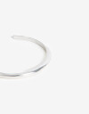 Pulseras Rígidas Metal Pulsera Metal Rígida - Plateado