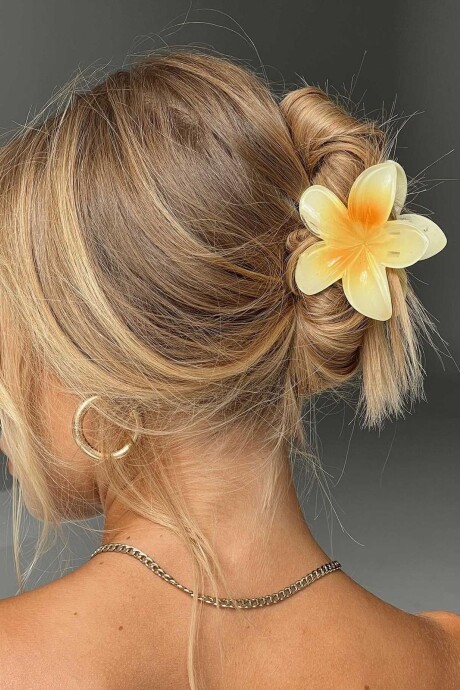 Broche de Pelo Hibisco / Amarillo Broche De Pelo Hibisco / Amarillo
