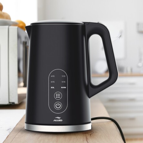 Jarra Eléctrica Digital Allied Al-Dk2200 1.7L 2200W Ub NEGRO