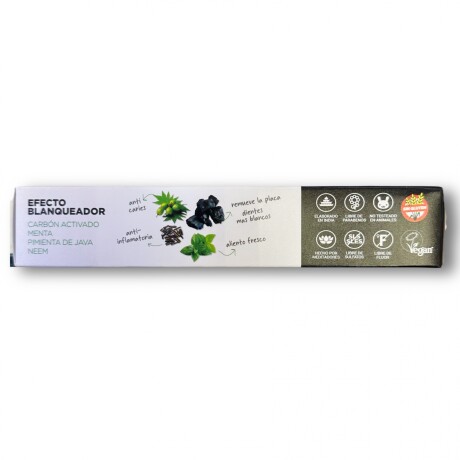 Pasta Dental Carbón Y Menta Sri Sri 200g Pasta Dental Carbón Y Menta Sri Sri 200g