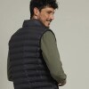 Chaleco Hombre Nylon Polanco Negro