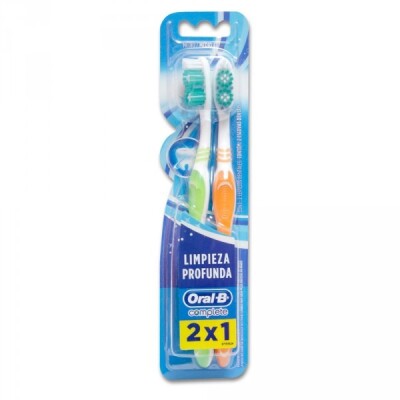 Cepillo De Dientes Oral B 2x1 Complete 40 Medio Cepillo De Dientes Oral B 2x1 Complete 40 Medio