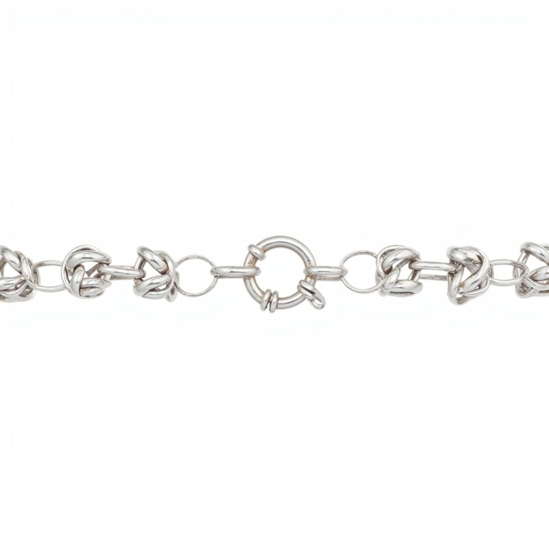 Cadena Bali- Plata 925 -Sin piedra-CD3238 sinpiedra