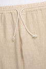 PREMIUM LINEN PANTS Almond