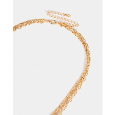 Collar Corto Multidijes Combinacion Bicolor