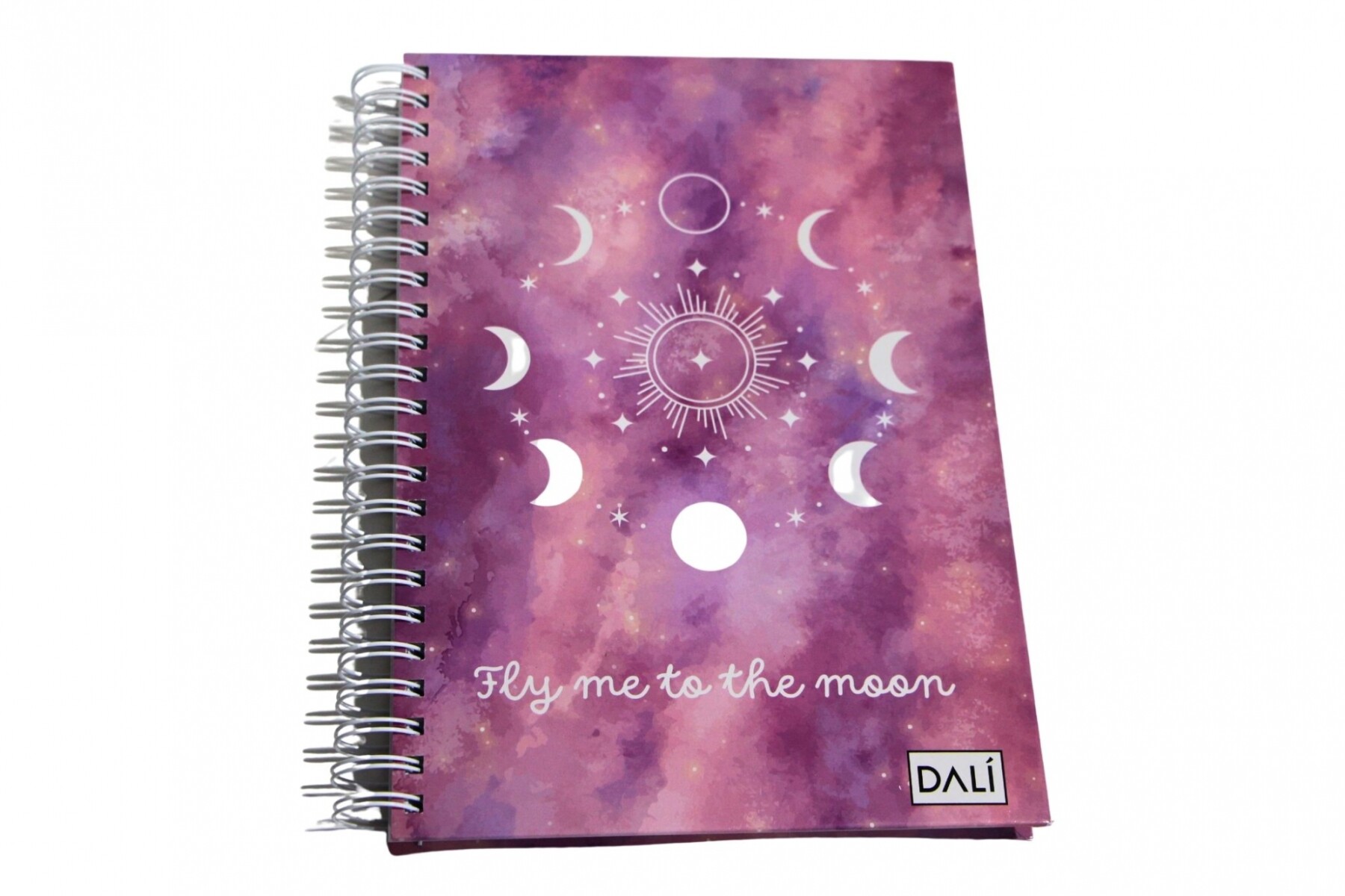 CUADERNOLA DALI 200 HOJAS SUPER TAPA DURA - TAPA FLY ME TO THE MOON 