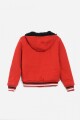 Campera con corderito - Niño ROJO