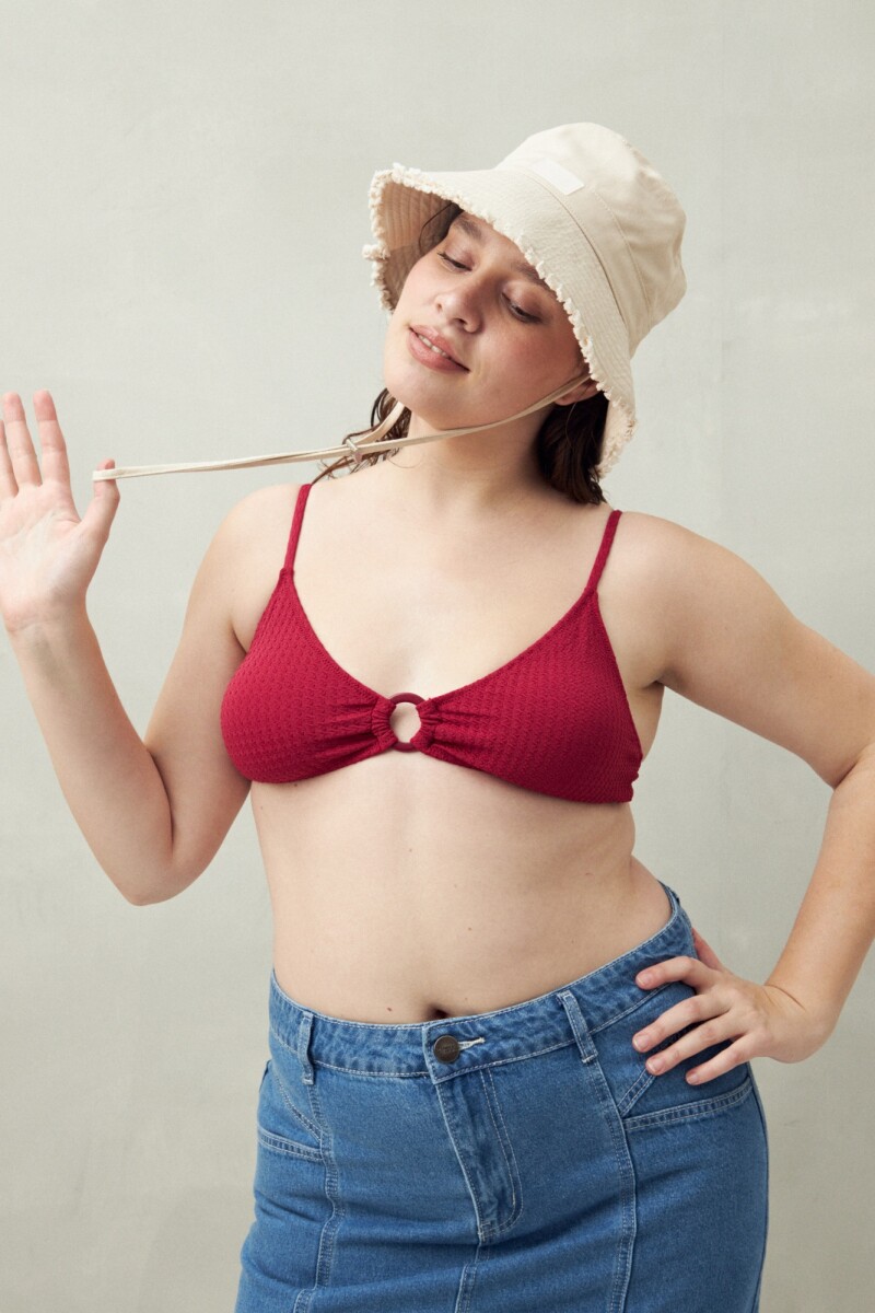 TOP ARO CAPARICA Bordó