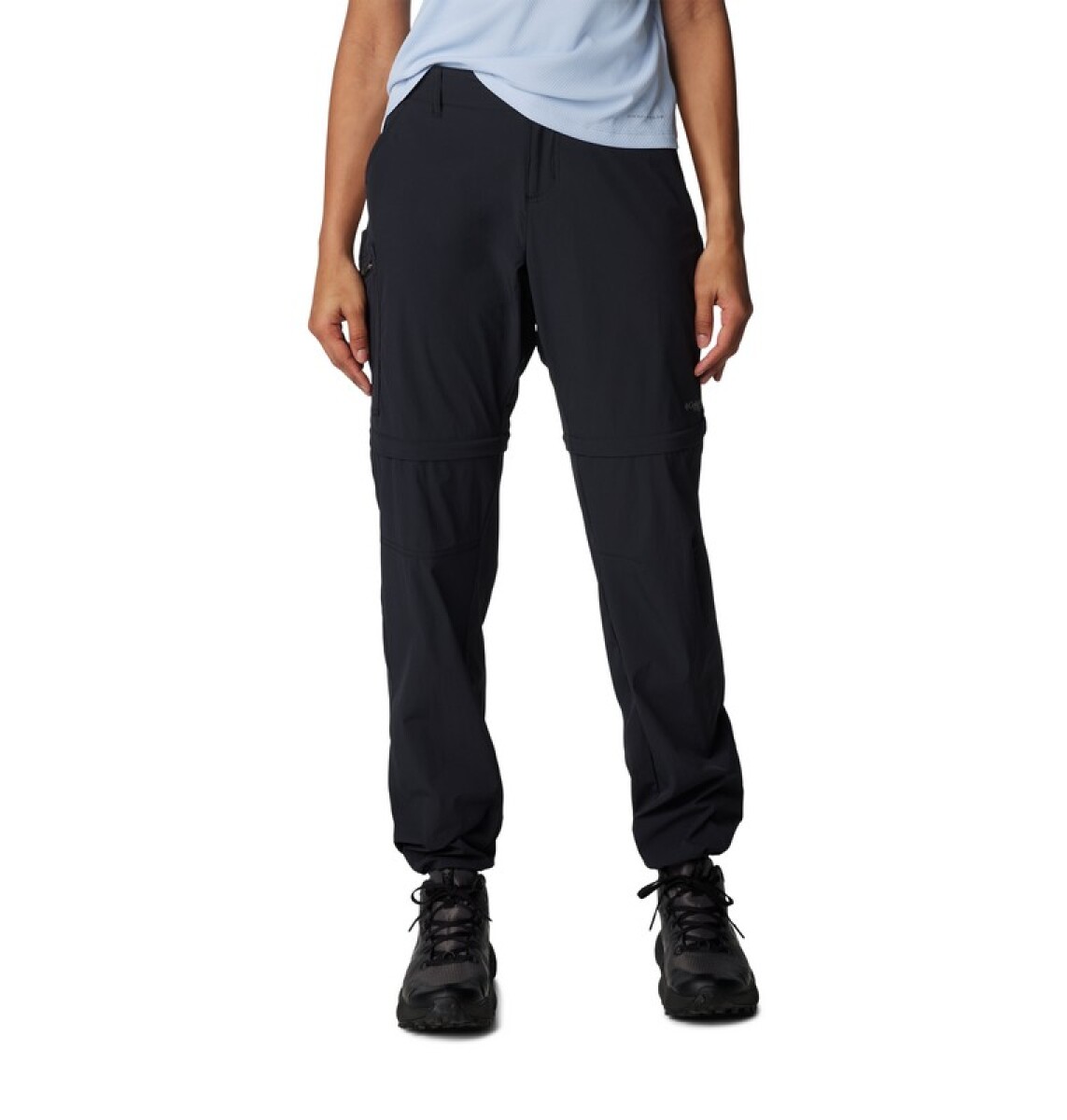 Pantalón Summit Valley Convertible Mujer - BLACK 