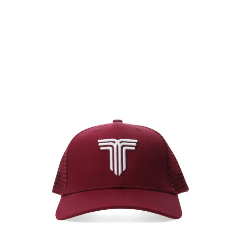 Gorro Tiffosi Bordada Bordó - Blanco