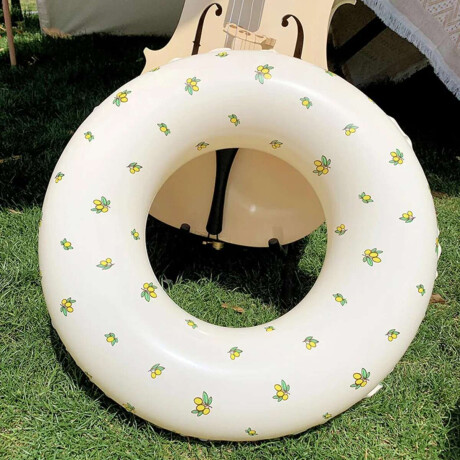 Flotador Inflable Rayas 80cm Limon