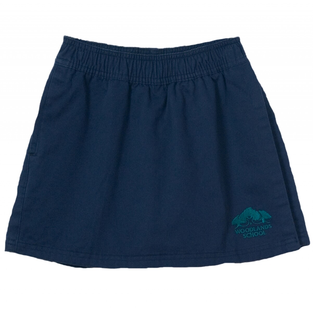 Short pollera Woodlands - Navy 