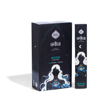 INCIENSO INDIA BLACK SAGRADA MADRE X12 Luna