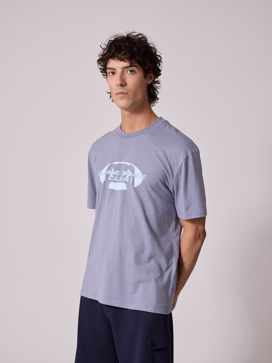 T-SHIRT MIRGO DIXIE - Gris Claro 