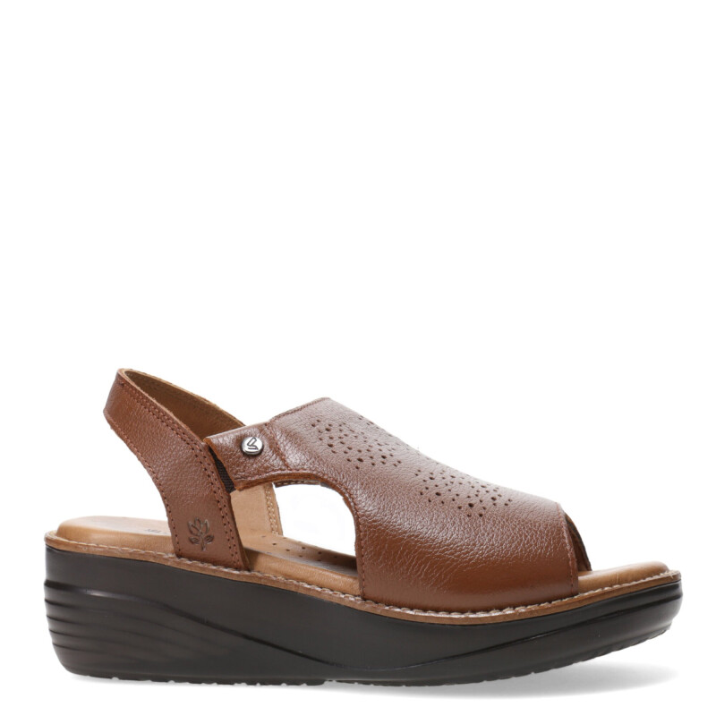 Sandalias de Mujer Lombardino Orquidea Marrón Whisky