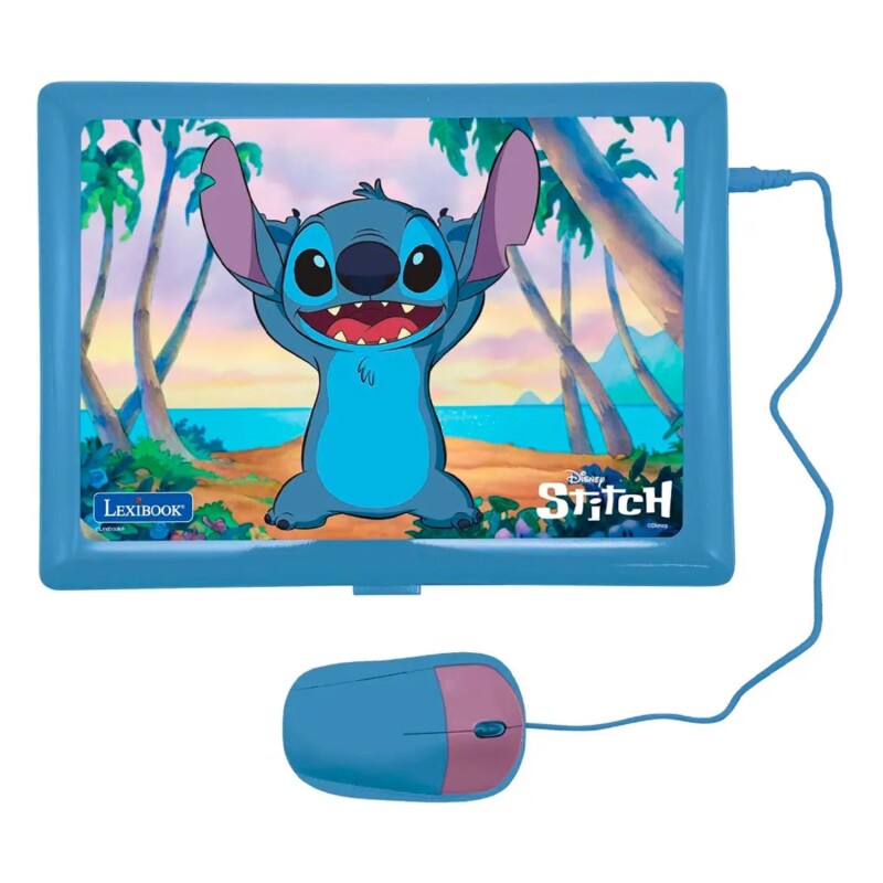 Laptop Lexibook educativa bilingüe diseño Stitch Laptop Lexibook educativa bilingüe diseño Stitch
