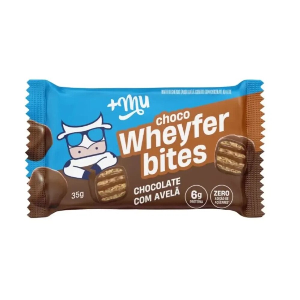MAIS MU CHOCOWHEYFER BITES CHOC/AVEL 35G única