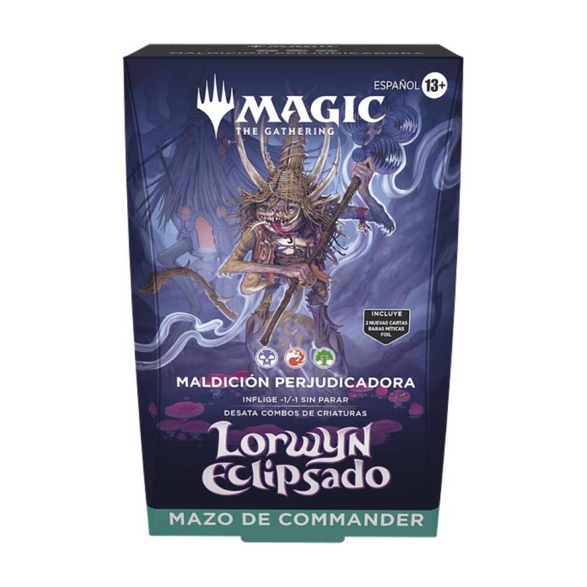 Lorwyn Eclipsado - Commander Maldición Perjudicadora [Español] 