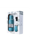KIT V1 TERMO CLASICO 750ML SIN MANIJA TERRANO KIT V1 MATE + TERMO CLASICO 750ML CELESTE