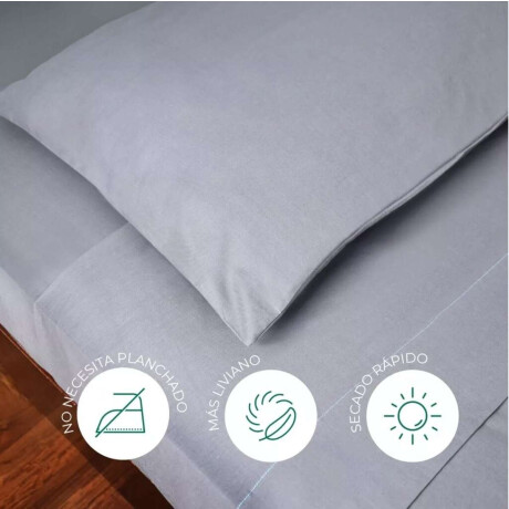 Juego de Sábanas 2 Plazas Super Soft Taupe