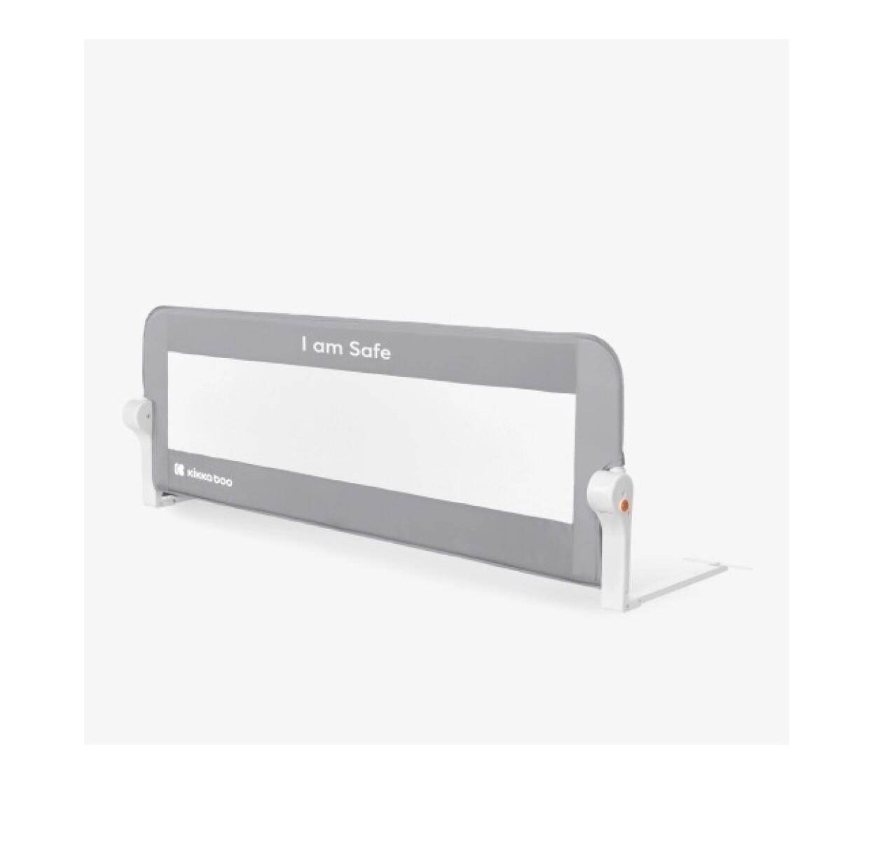 Baranda cama I AM SAFE KIKKABOO 120cms gris 