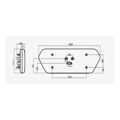 FAROL - TRASERO DER LED CAMION ACOPLADO GUERRA 12 VOLTS MULTILIGHT FAROL - TRASERO DER LED CAMION ACOPLADO GUERRA 12 VOLTS MULTILIGHT