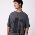 T-SHIRT RABLIM DIXIE Gris Oscuro