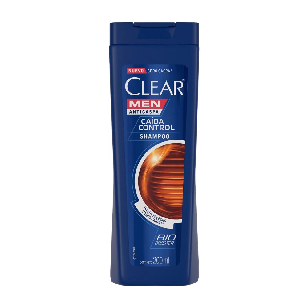 CLEAR SHAMPOO MEN CAIDA CONTROL UNID. X