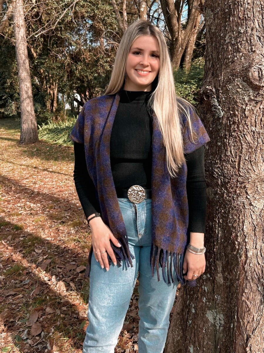 Ruana de paño 
