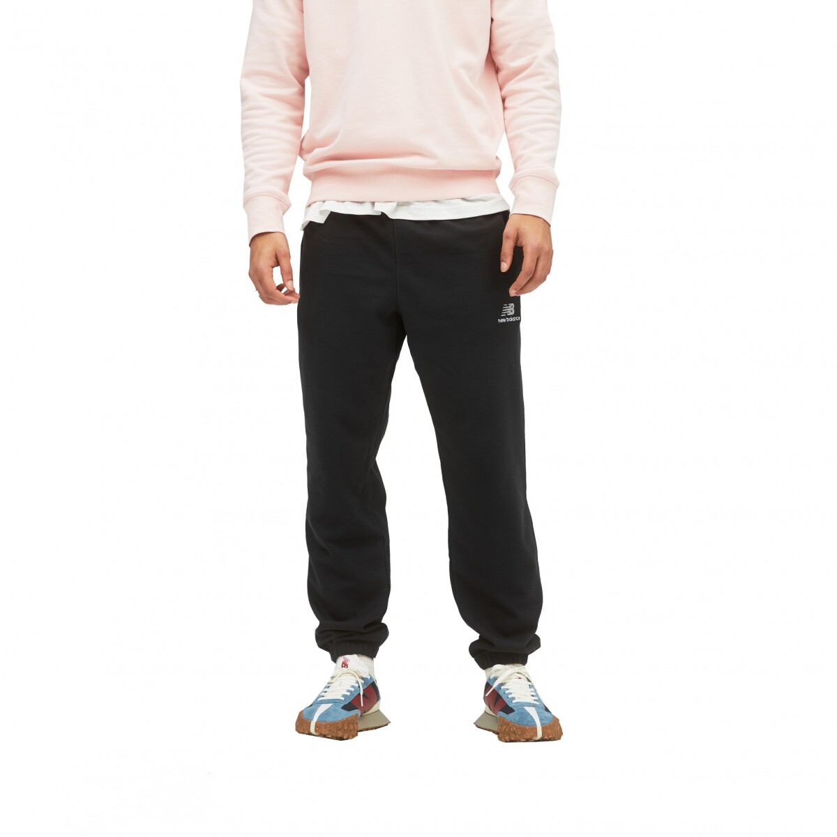 Pantalon New Balance unisex - UNI-SSENTIALS - UP21500BK - BLACK 