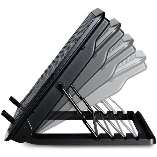 Bandeja Ventilador Fan Cooler Pad Notebook Laptop Negra Bandeja Ventilador Fan Cooler Pad Notebook Laptop Negra