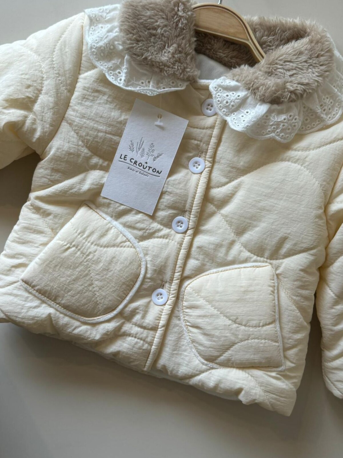 Campera Baby crudo Campera Baby crudo